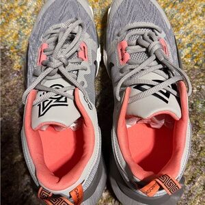 Nike Women's Sneakers in Gray and Coral